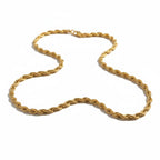 Gold Plated Rope Chain
